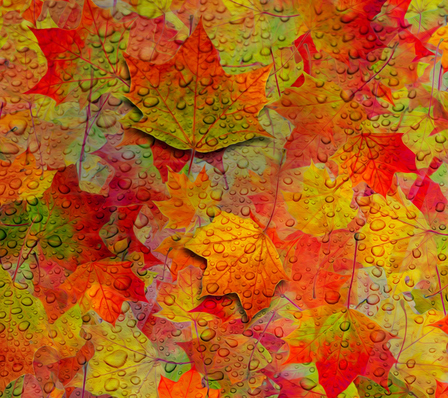 Fall Leaves Pattern