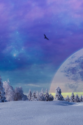 Fantasy Winter Scenery