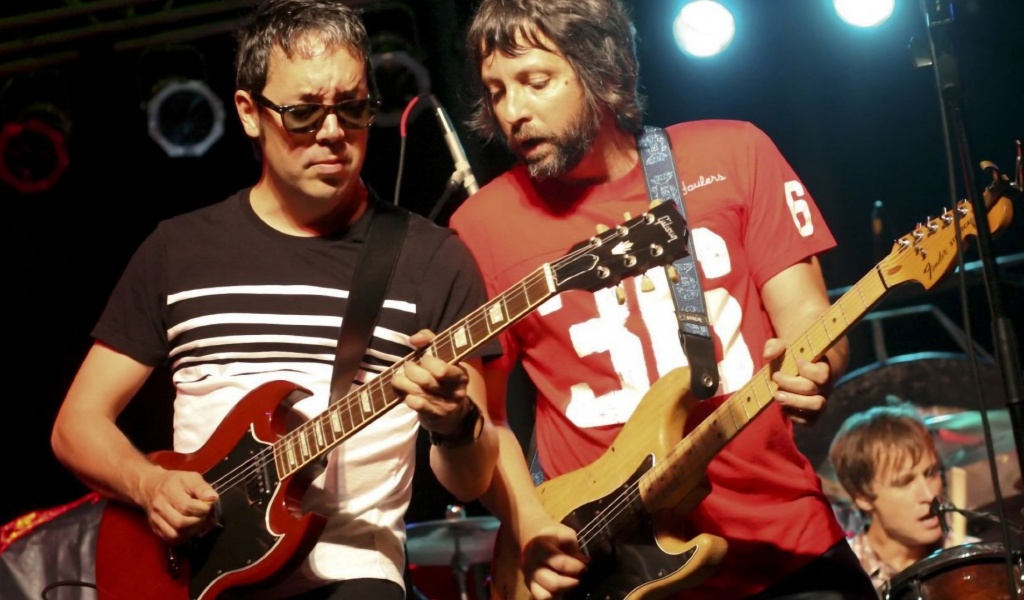 Fastball Guitarists Scene Show Drum