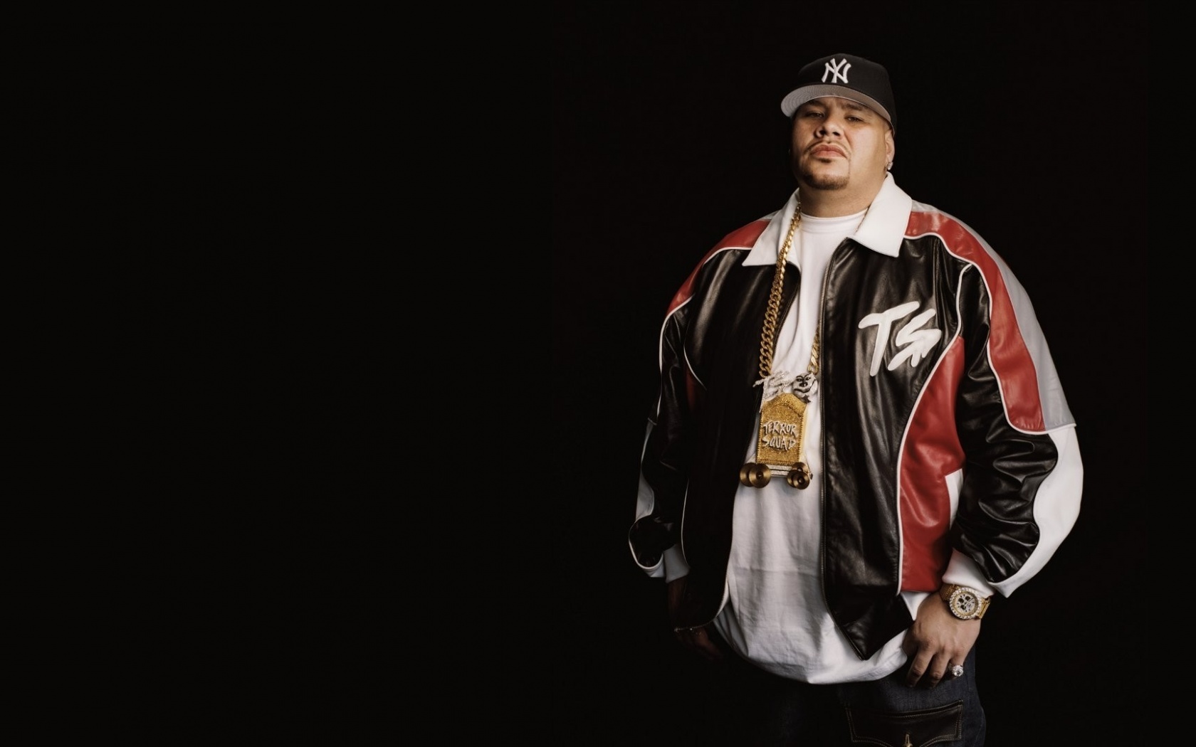 Fat Joe Man Jacket Watches Cap