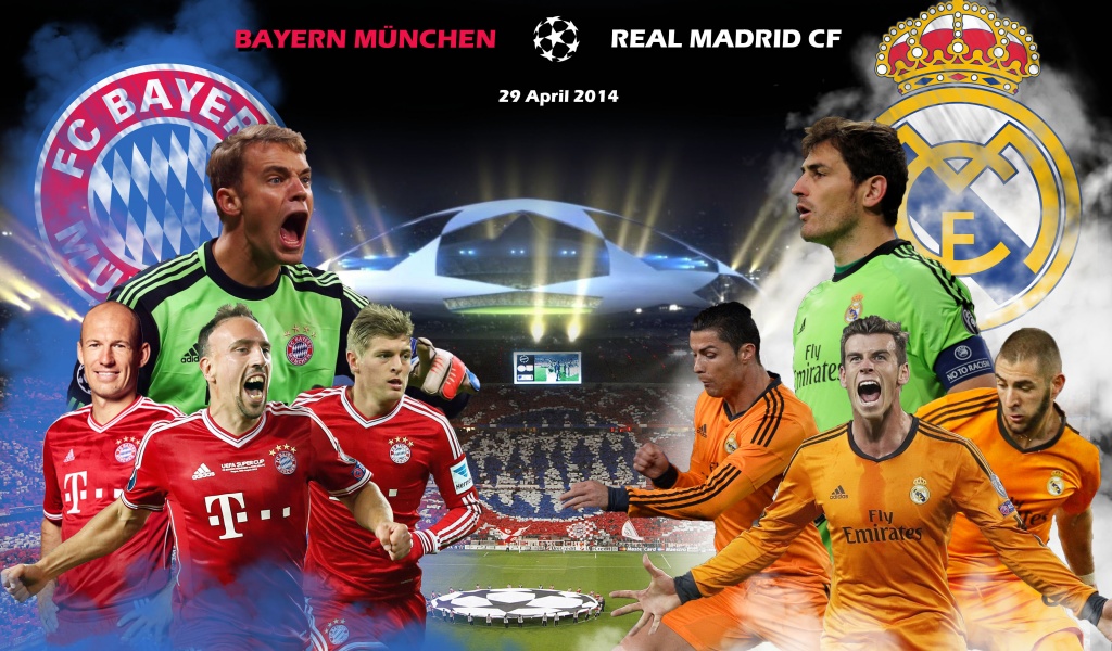 FC Bayern Munich Vs Real Madrid