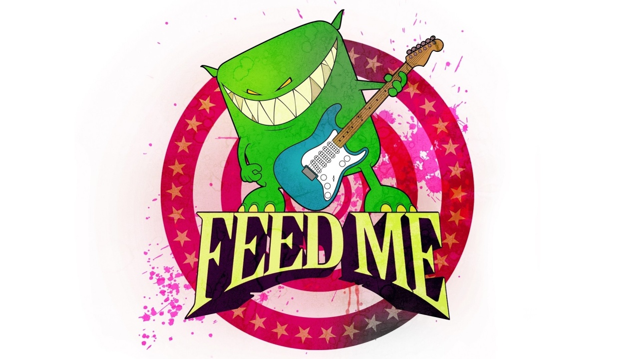 Feed Me Graphics Picture Font Beast