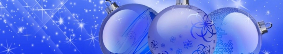 Festive New Year Twinkling Noliday Blue Background