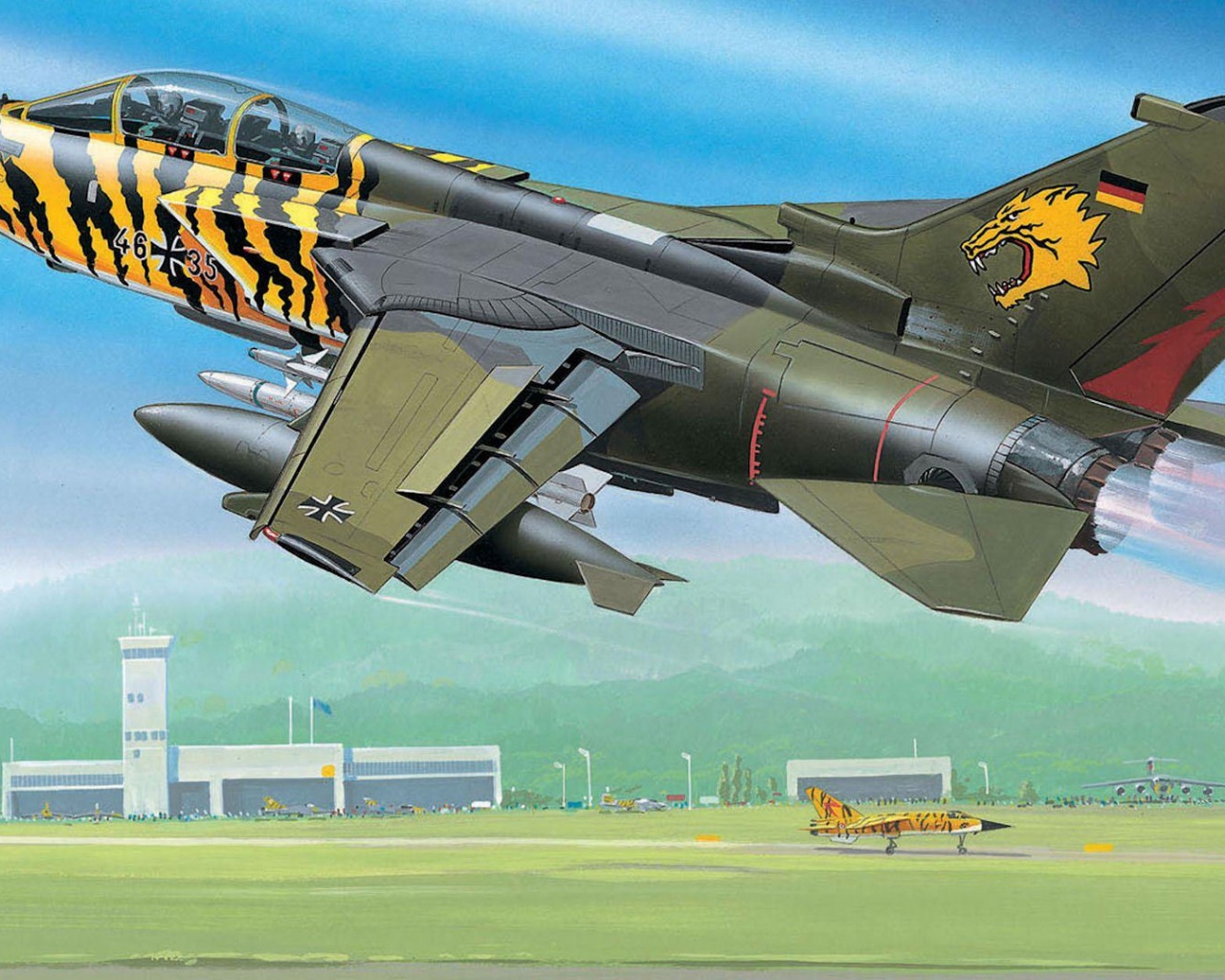 Fighter Art Takeoff