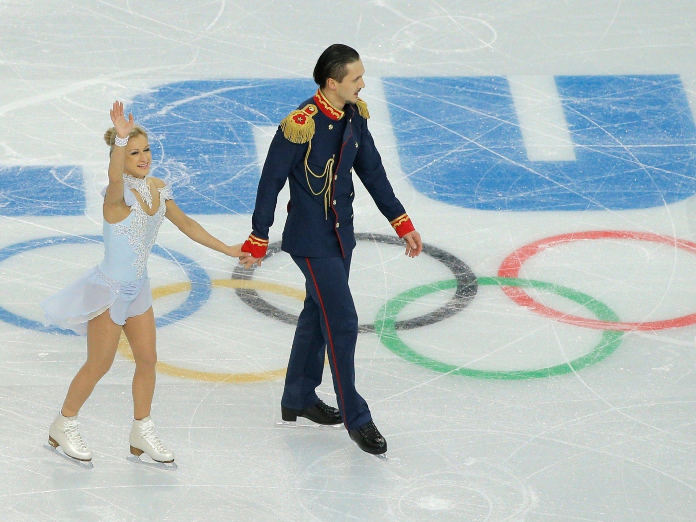 Figure Skaters Tatiana And Maxim