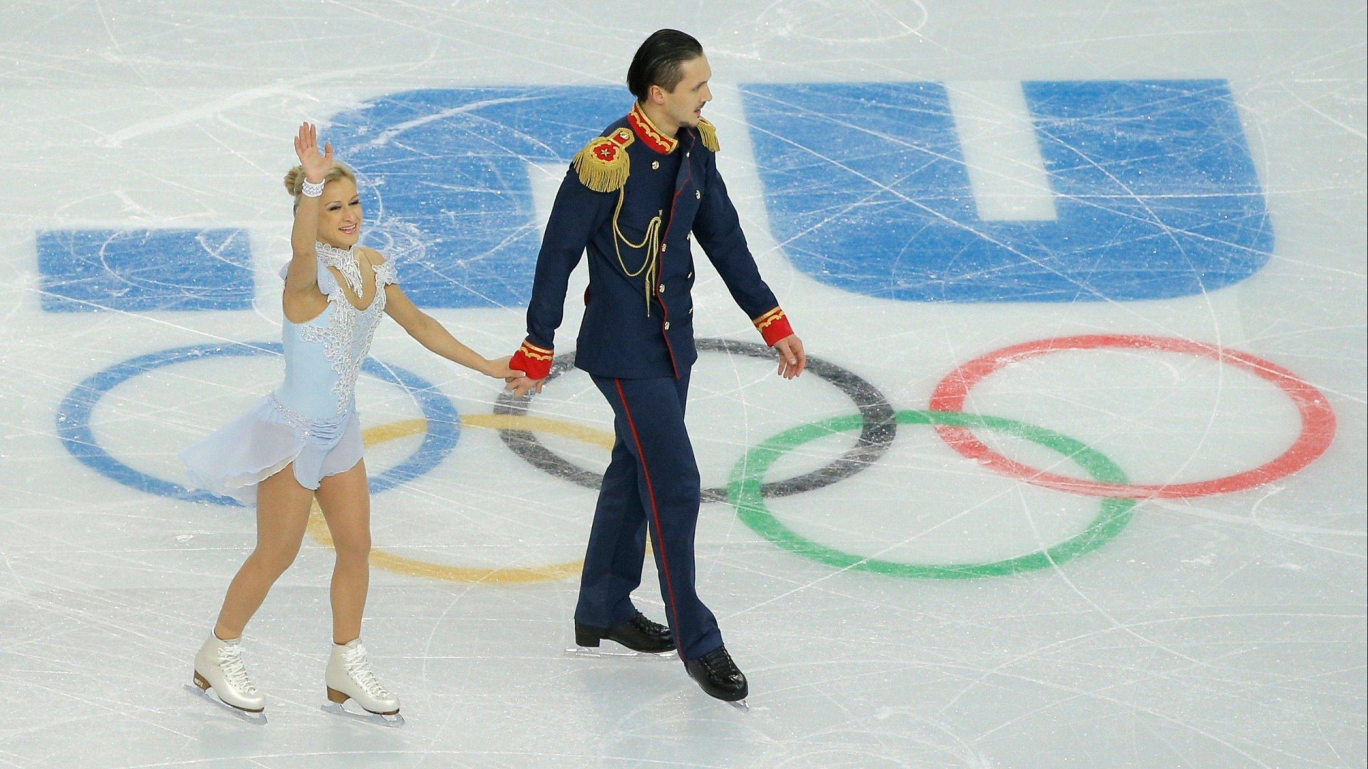 Figure Skaters Tatiana And Maxim