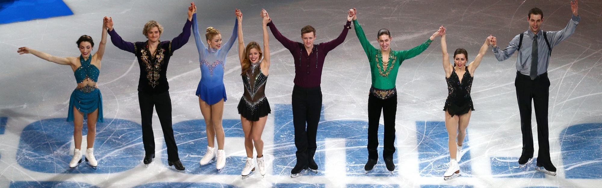 Figure Skating On The Ice In Sochi