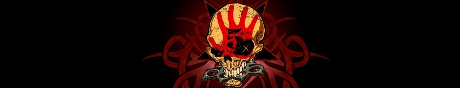 Finger Death Punch Logo Skull Brass Knuckles Print