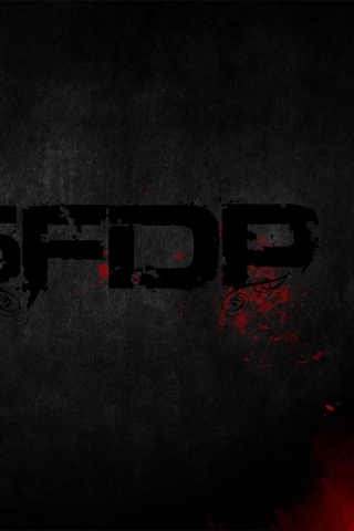 Finger Death Punch Logo Skull Sign Blood