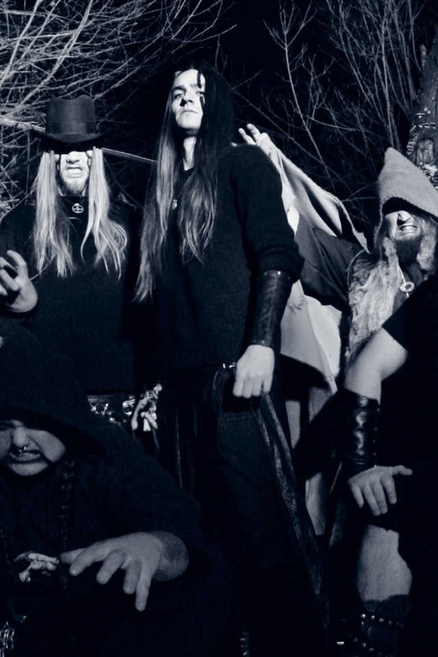 Finntroll Band Night Image Trees