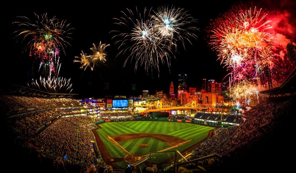 Fireworks At PNC Park