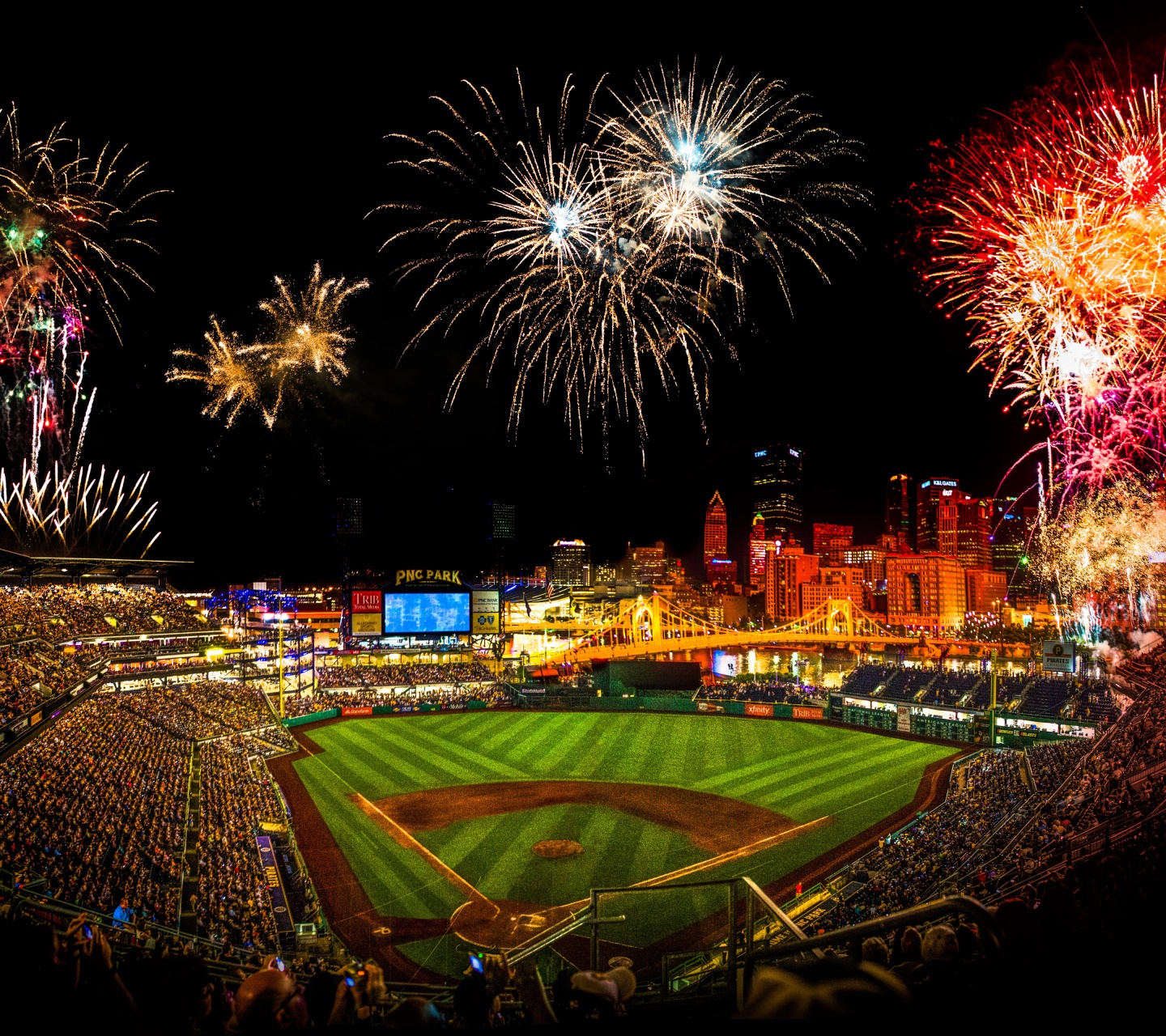 Fireworks At PNC Park