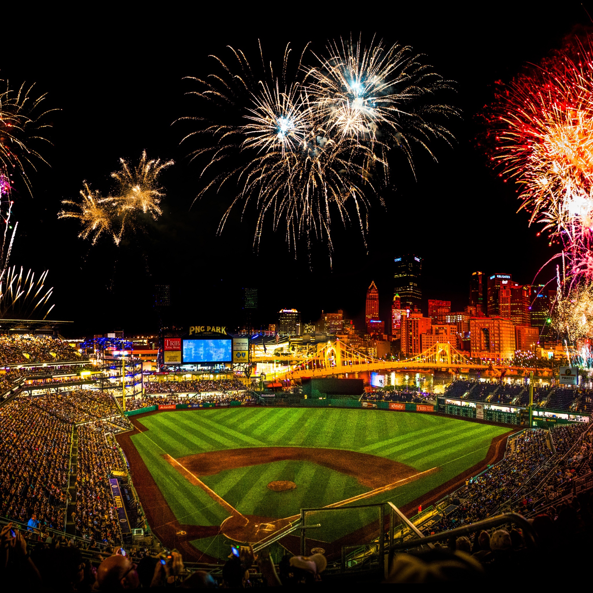 Fireworks At PNC Park