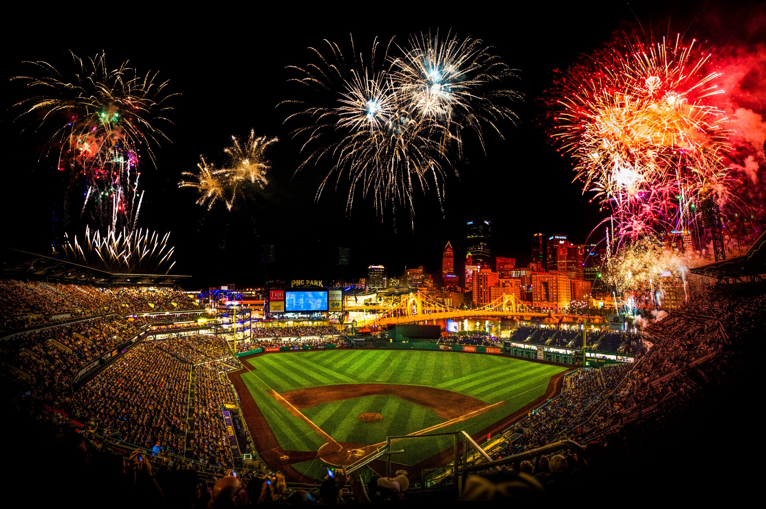 Fireworks At PNC Park