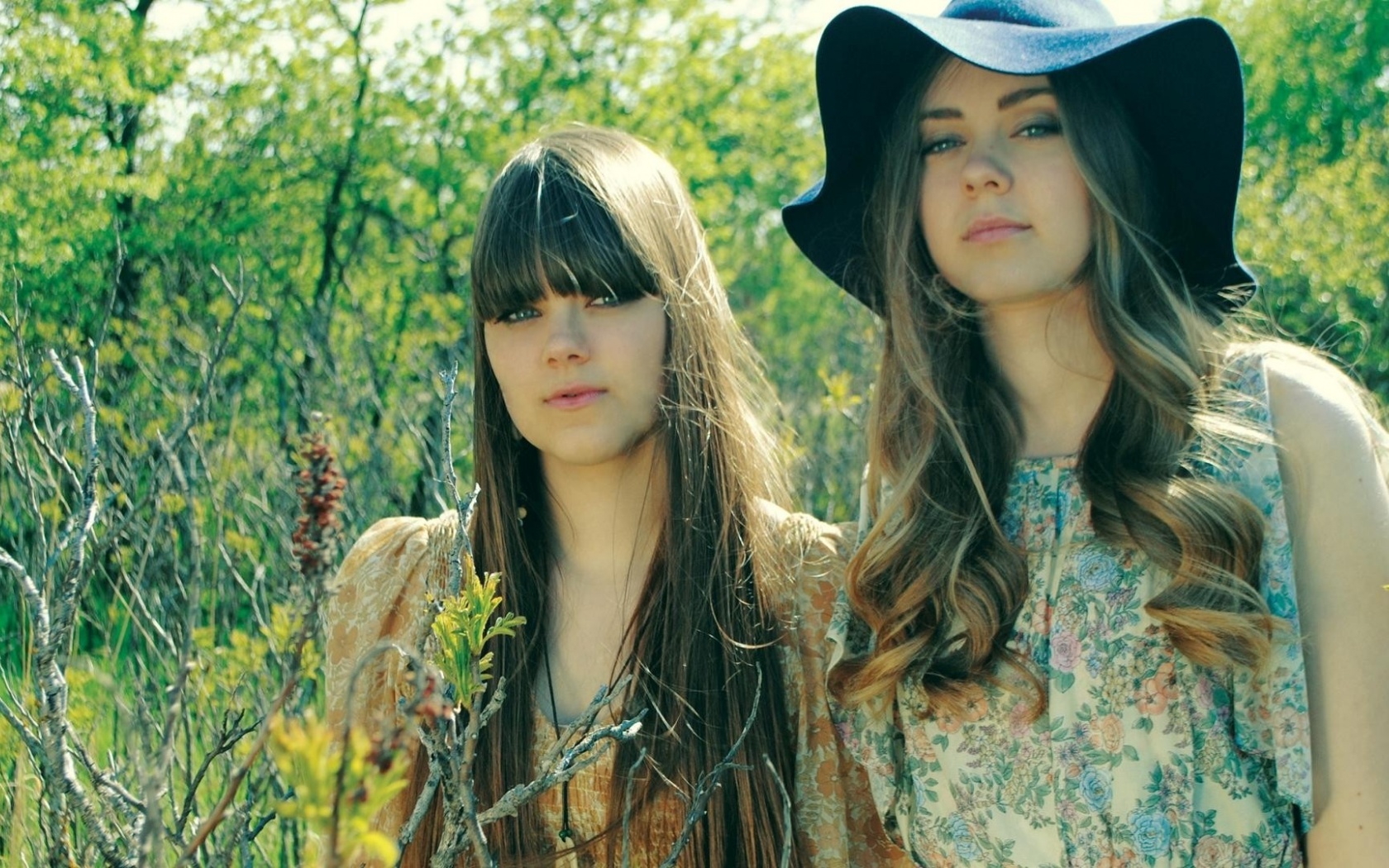 First Aid Kit Girls Sunlight Trees Hat