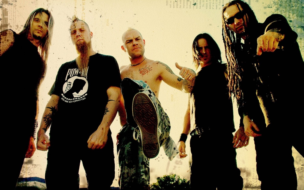 Five Finger Death Punch Tattoo Dreadlocks Shoes Beard