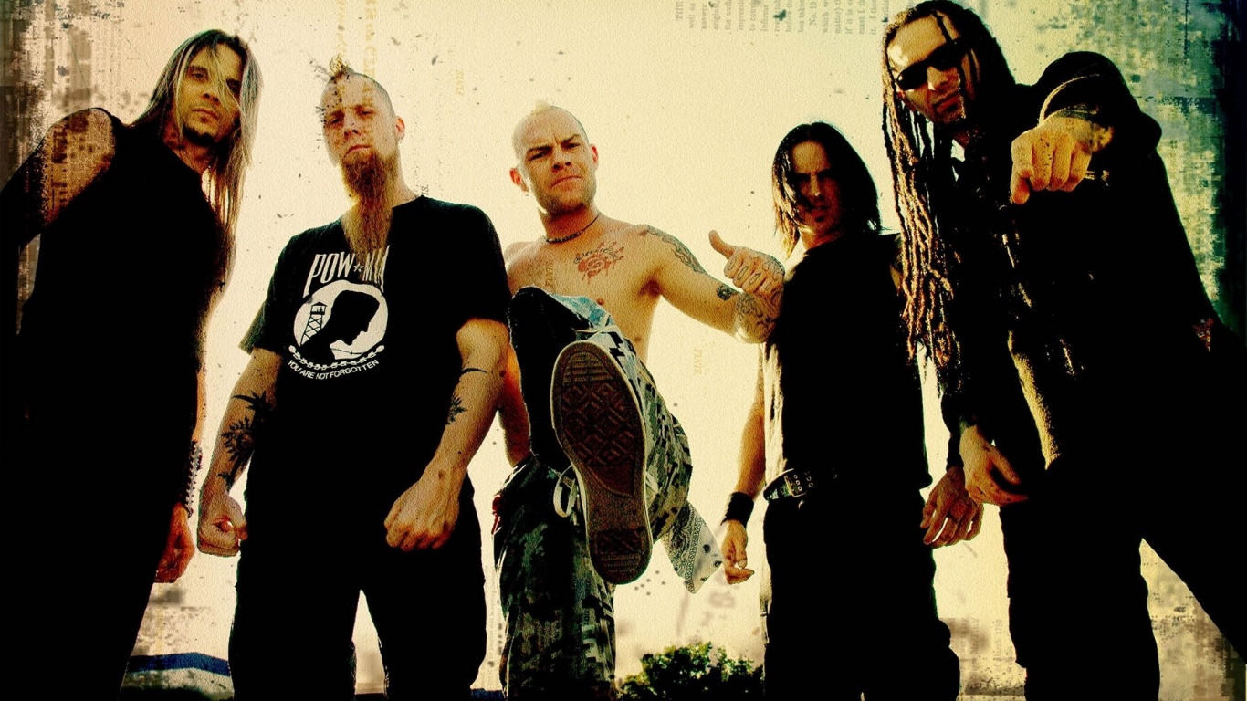 Five Finger Death Punch Tattoo Dreadlocks Shoes Beard