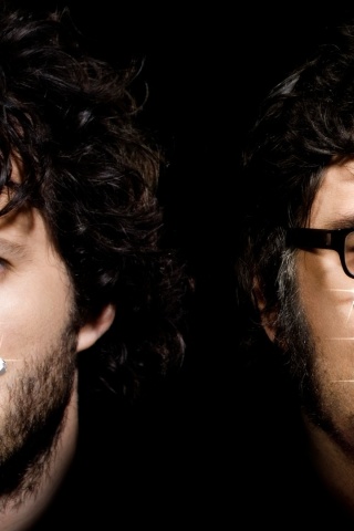 Flight Of The Conchords Faces Graphics Glasses Bristle