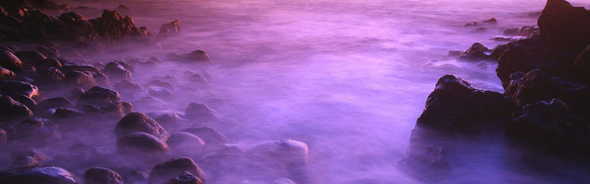 Flowing Surf After Sunset Hawaii