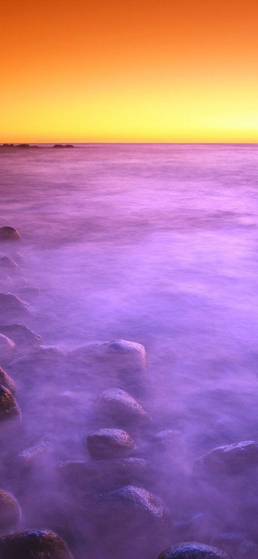 Flowing Surf After Sunset Hawaii