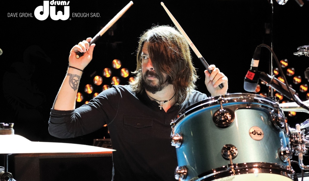 Foo Fighters Drum Member Game Look