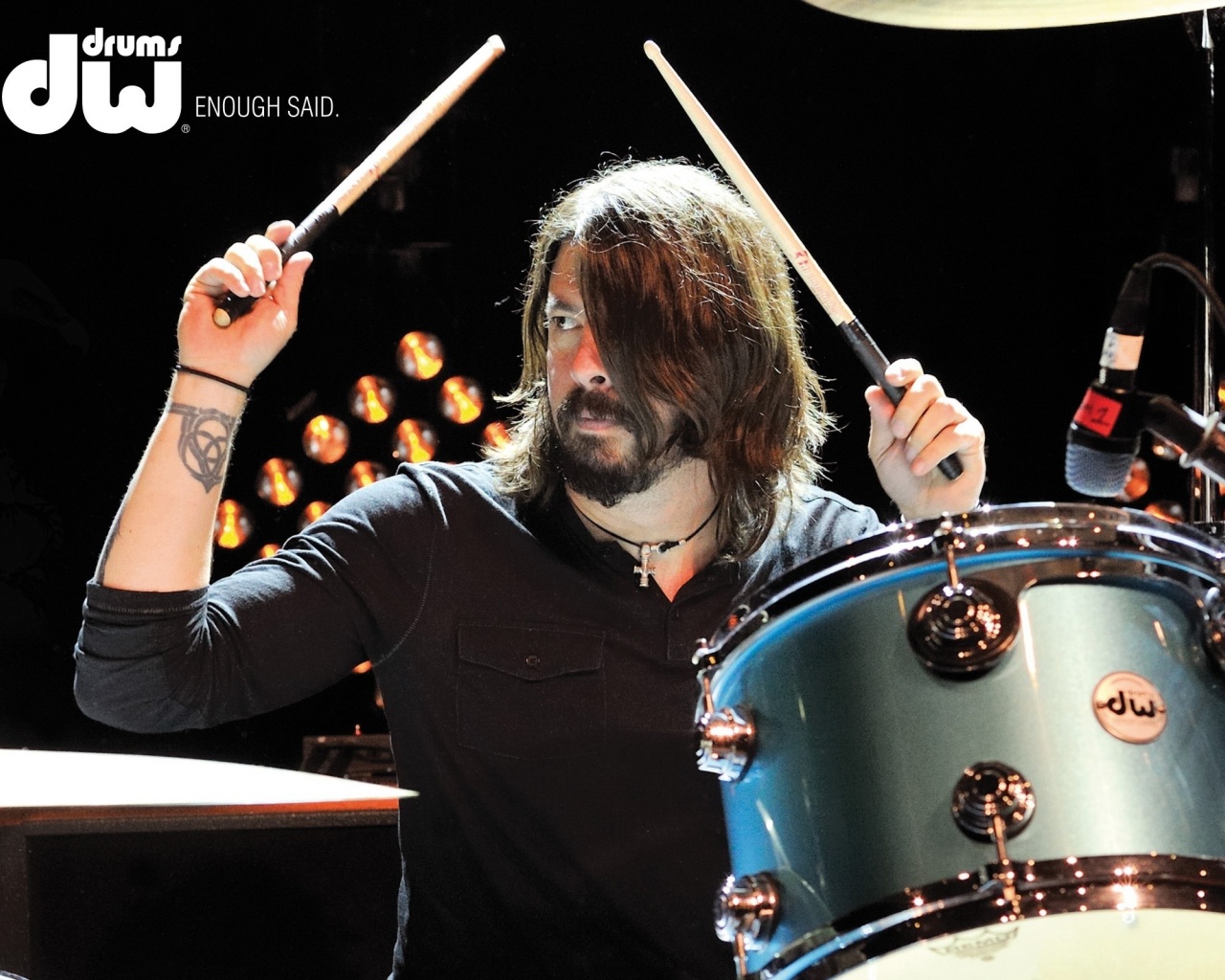 Foo Fighters Drum Member Game Look