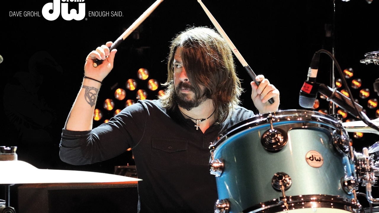 Foo Fighters Drum Member Game Look