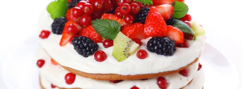 Food Cake Strawberries