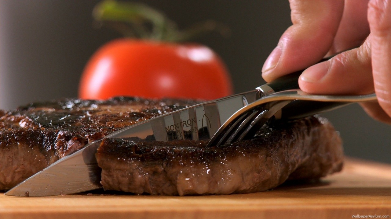 Food Knives Tomatoes Tomato Steak Fork