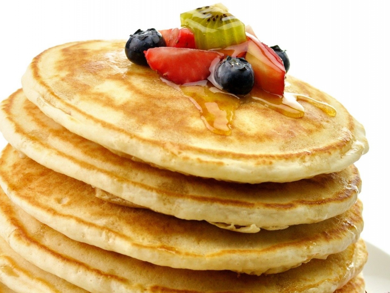 Food Pancakes Berries