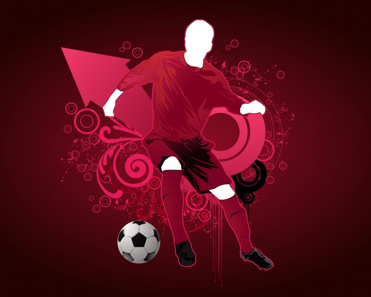 Football Player Vector Design