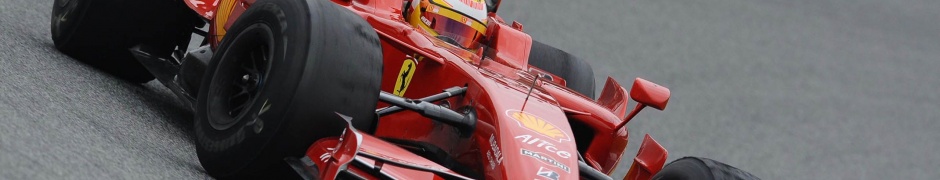 Formula One Barcelona Tests Ferrari Racing