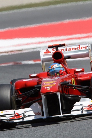 Formula One Fernando Alonso Ferrari Racing