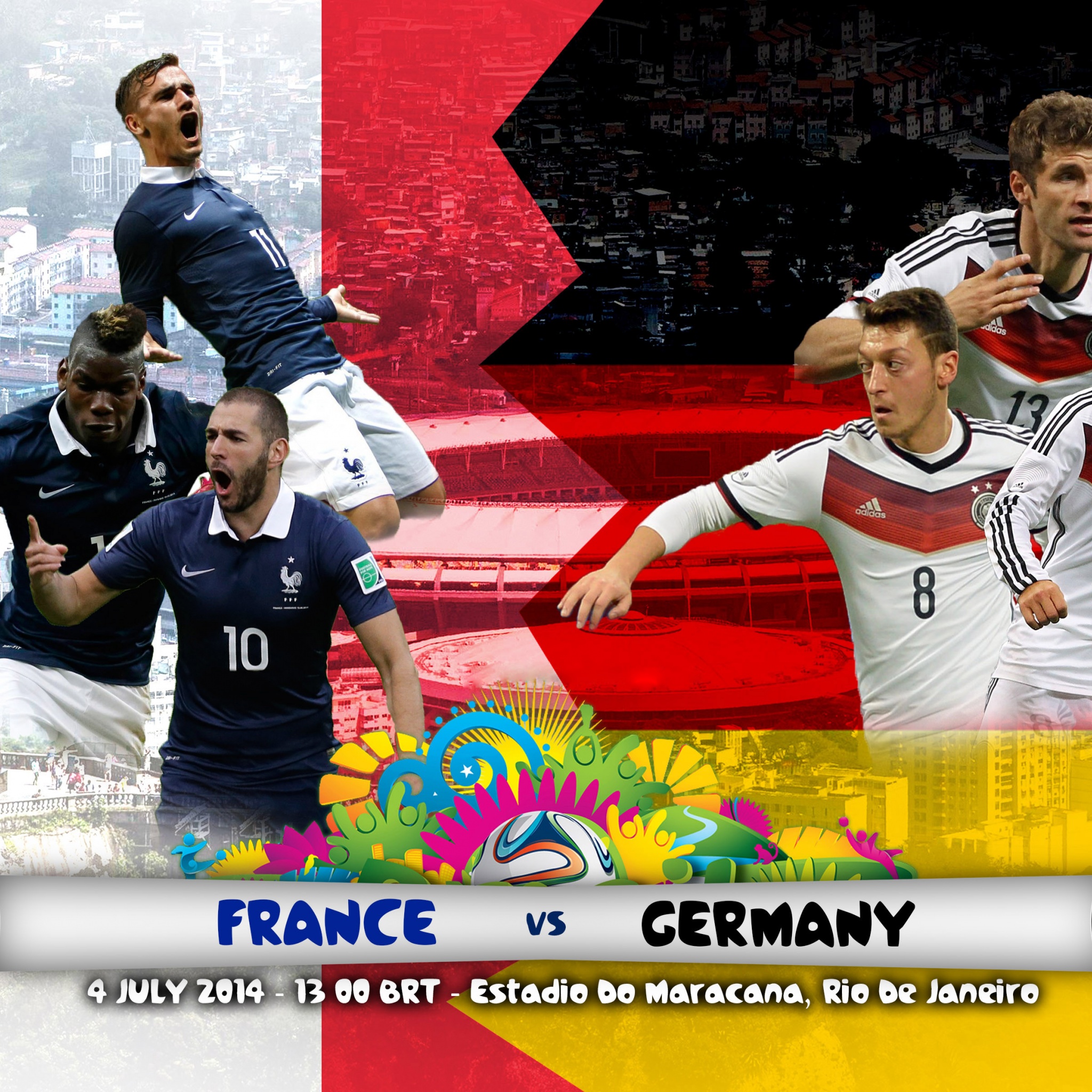 France Vs Germany Quarter Finals