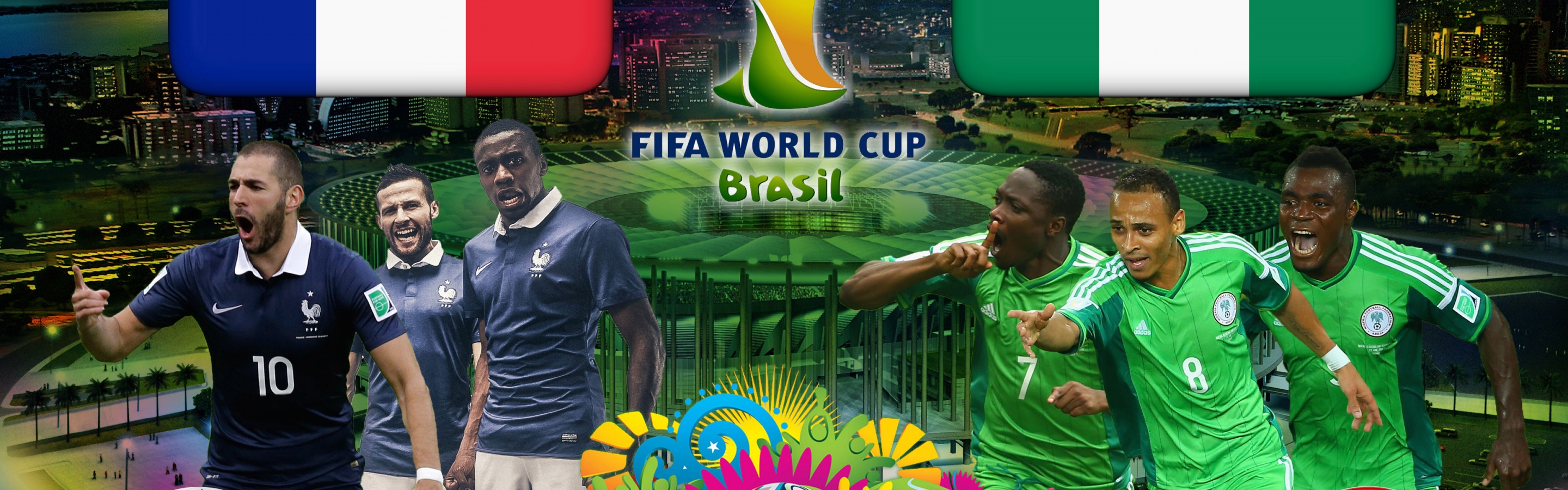 France Vs Nigeria World Cup 2014