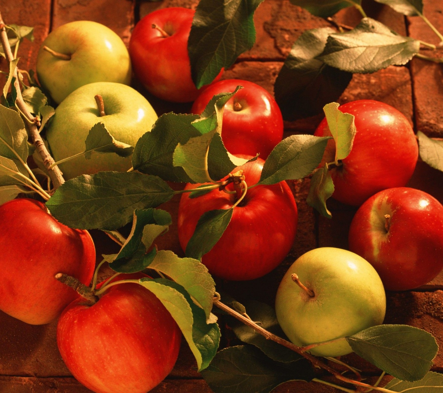 Fruits Food Bricks Apples