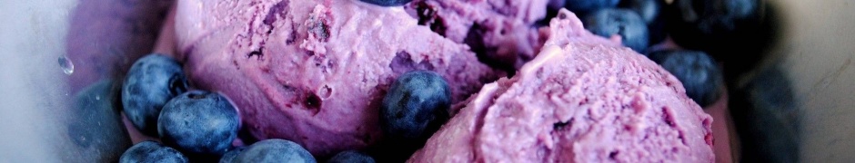 Fruits Food Ice Cream Blueberries
