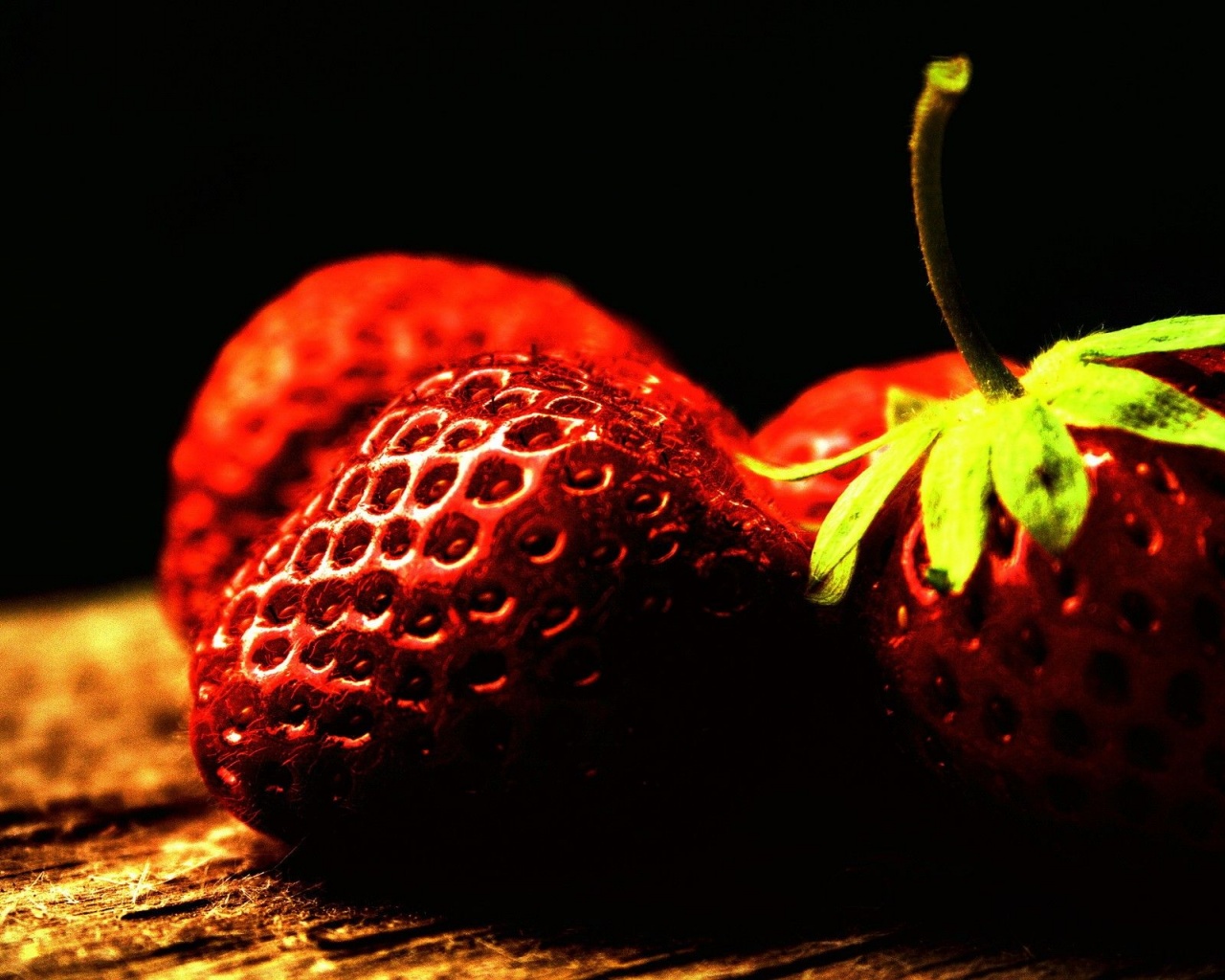 Fruits Food Strawberries 2