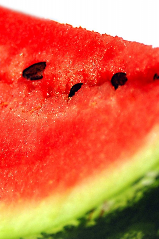 Fruits Food Watermelons White Background