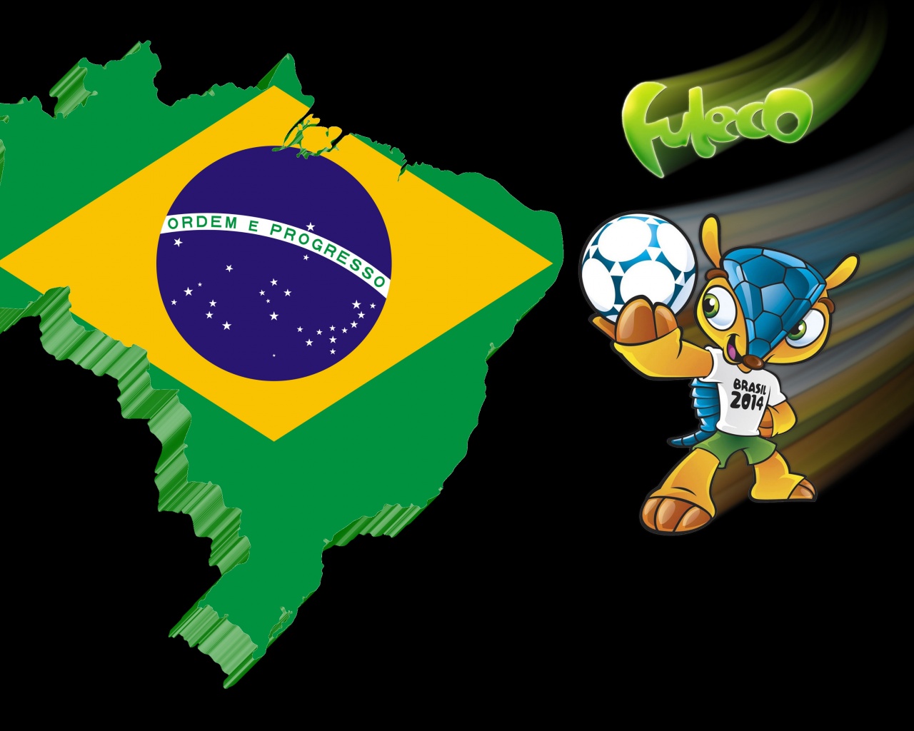 Fuleco Mascot Brazil 2014 World Cup