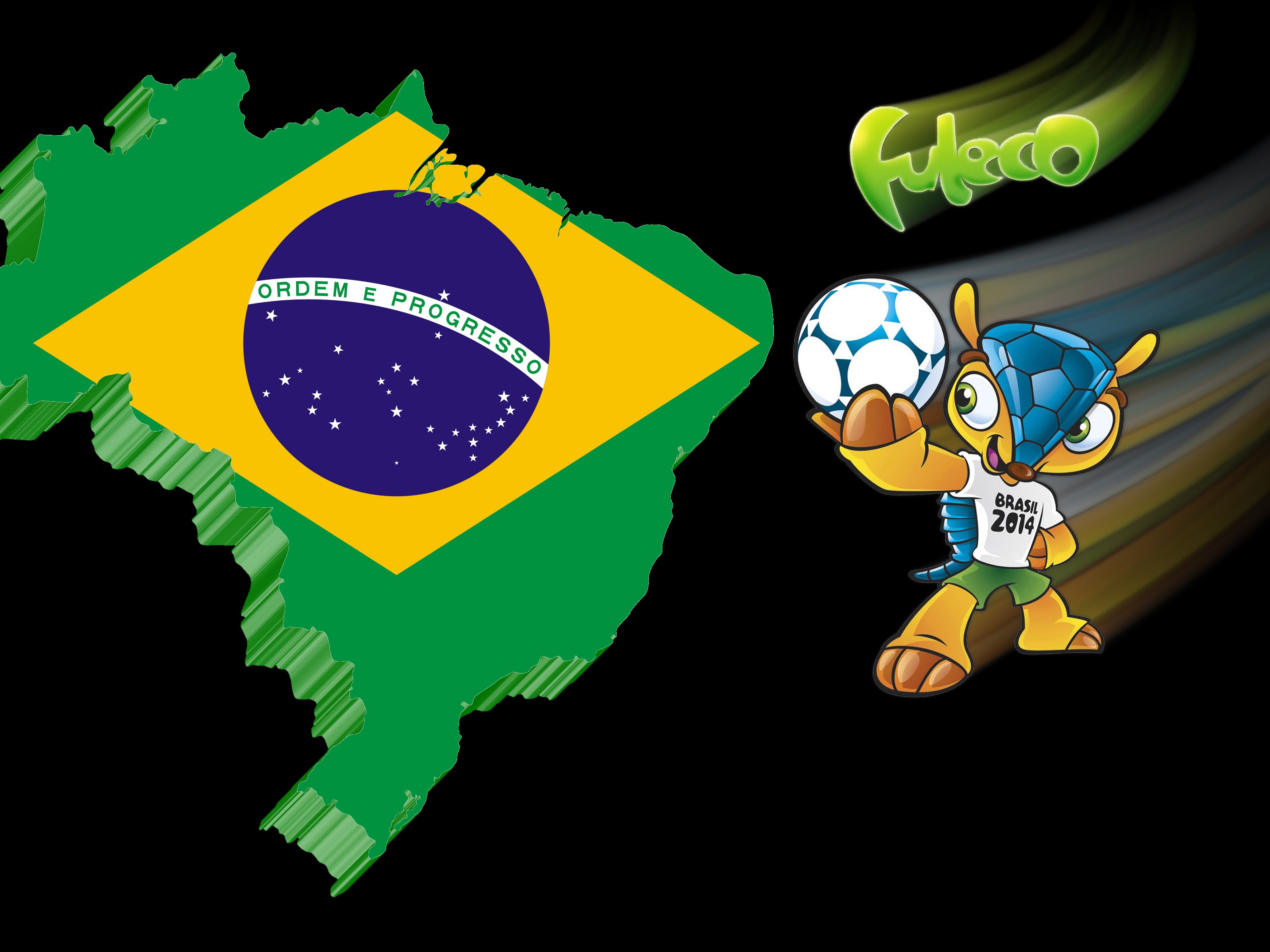 Fuleco Mascot Brazil 2014 World Cup