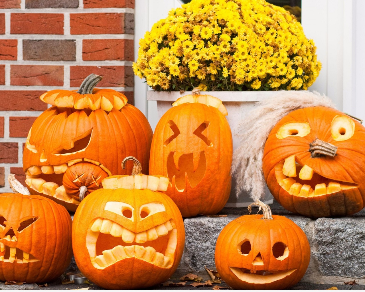 Funny Halloween Pumpkins