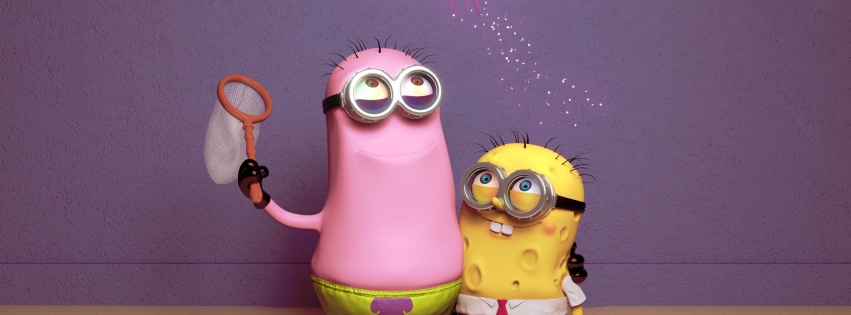 Funny Minions Patrick And Spongebob