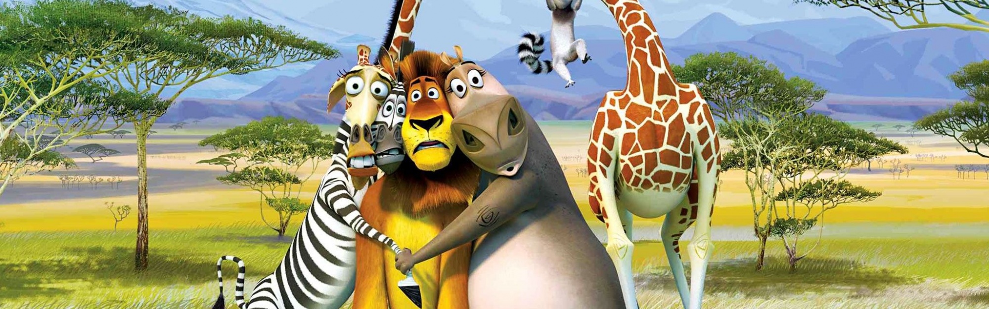 Funny Penguins Madagascar Gloria Alex