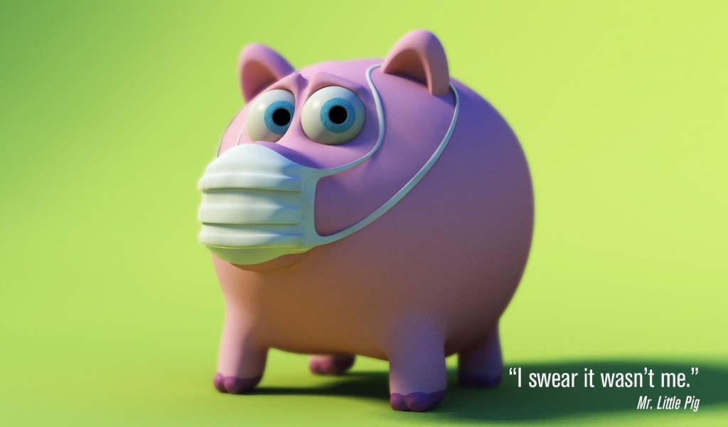 Funny Pigs Swine Flu