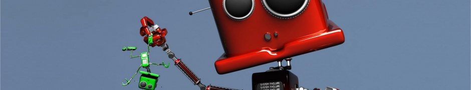 Funny Red Robot