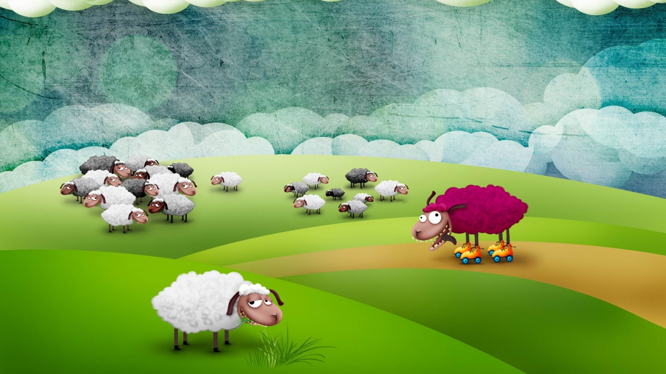 Funny Sheeps