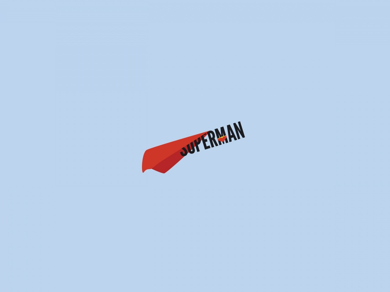 Funny Superman Typography