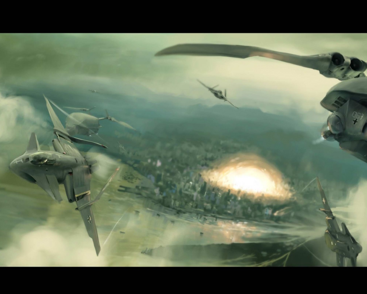 Futuristic Fighter Jets