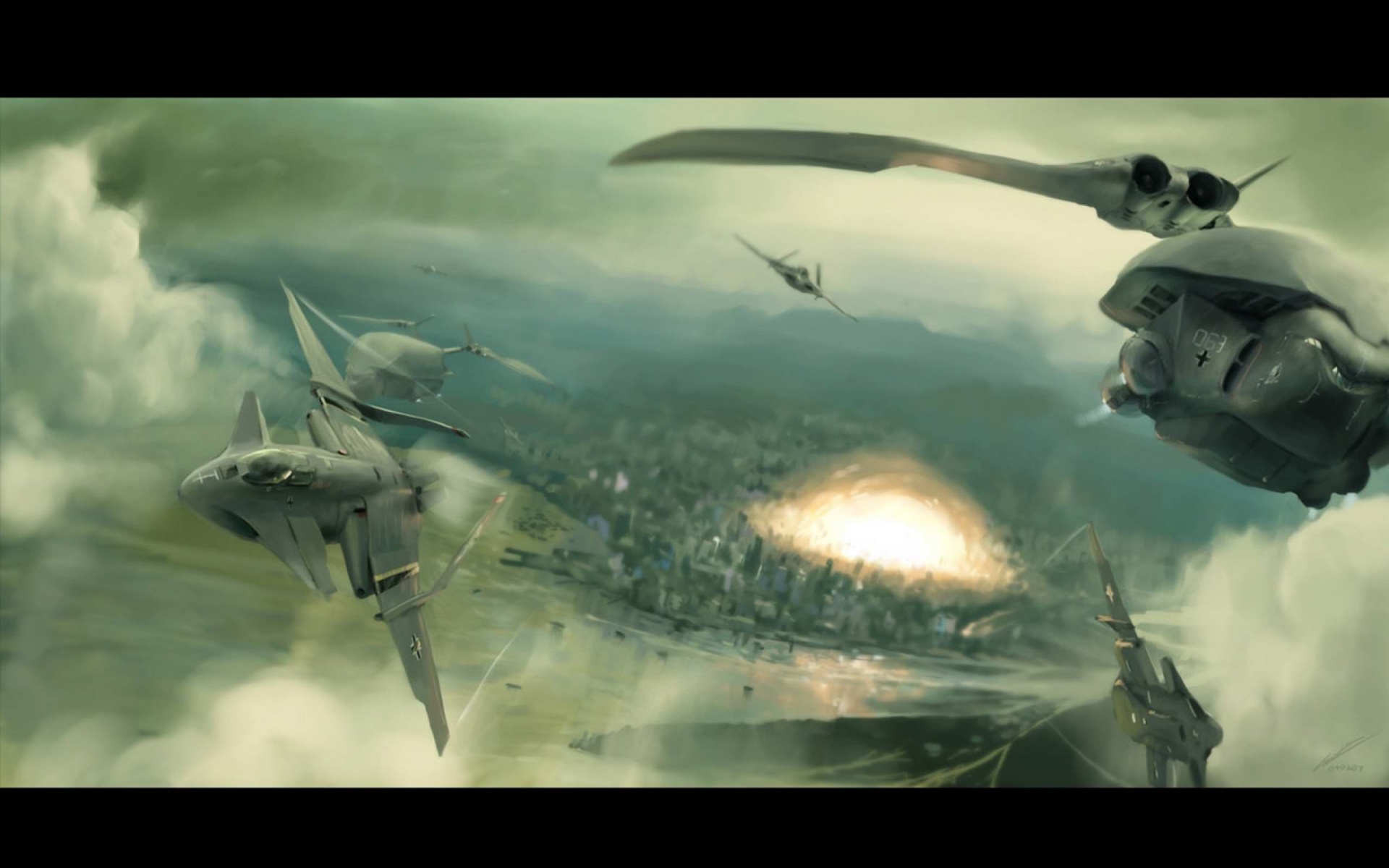 Futuristic Fighter Jets